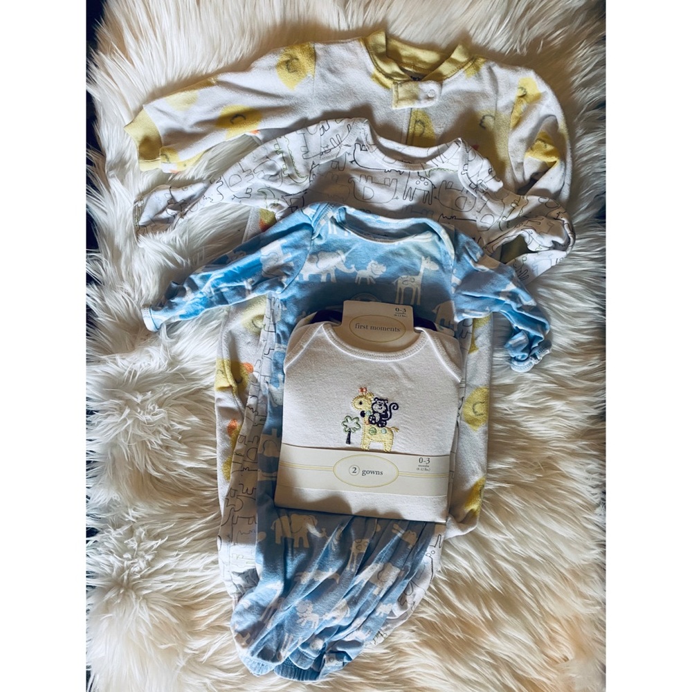 Baby Sleep Sack Sleep Gown Bundle 0-3 mo
